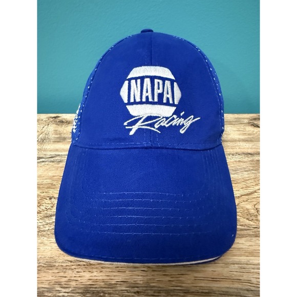 NAPA RACING Chase Elliott 9 Blue Baseball Hat Cap Adjustable Perforated EUC - Picture 1 of 7